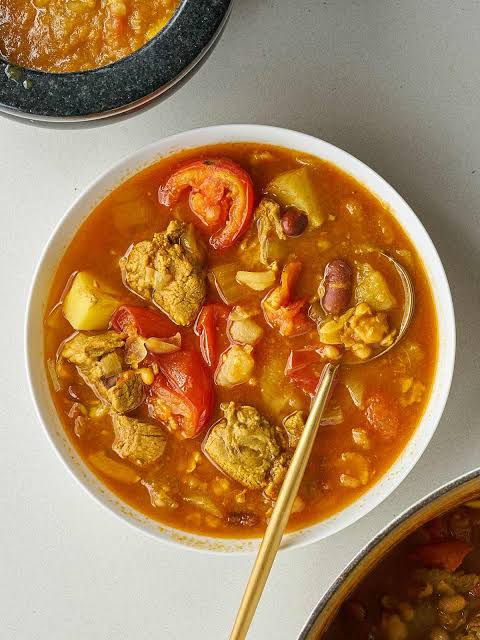 آبگوشت بزغاله بدون گلوتن