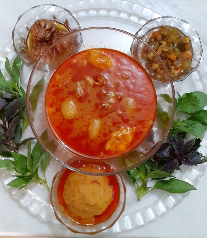آبگوشت کم‌چرب با گوشت لخم