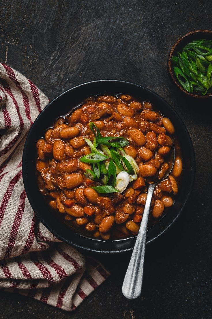 خوراک لوبیا چیتی و گوشت ایرانی بدون گلوتن