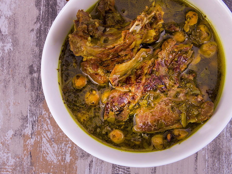 خورشت نخود و گوشت